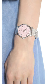 Marc By Marc Jacobs Baker Pink Women's Steel Wrist Watch MBM3280 - Watches Of New Zealand #4