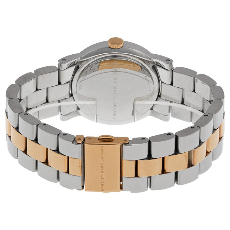 Marc by Marc Jacobs Silver Dial Two-tone Ladies Watch MBM3194 - Watches Of New Zealand #3