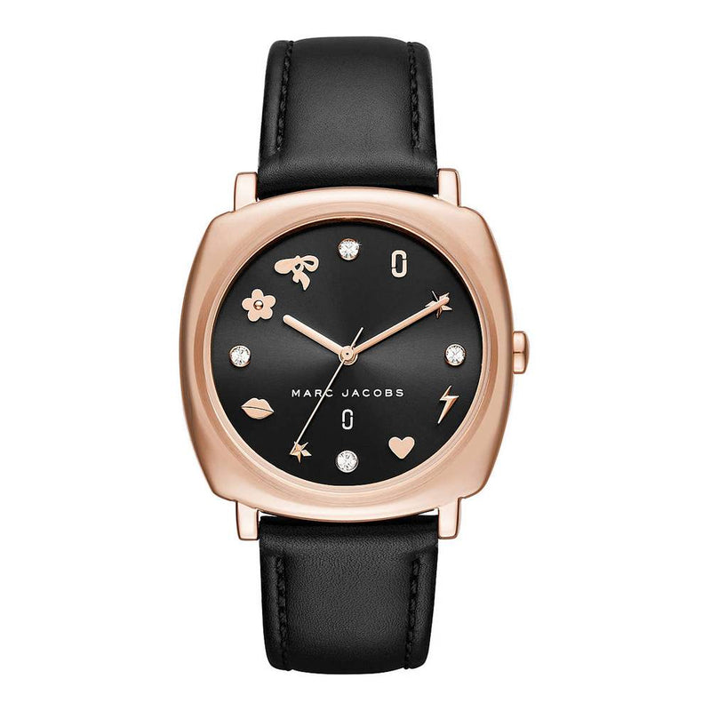 Marc Jacobs Womens 'Mandy' Quartz Stainless Steel and Leather Watch  MJ1565 - Watches of New Zealand