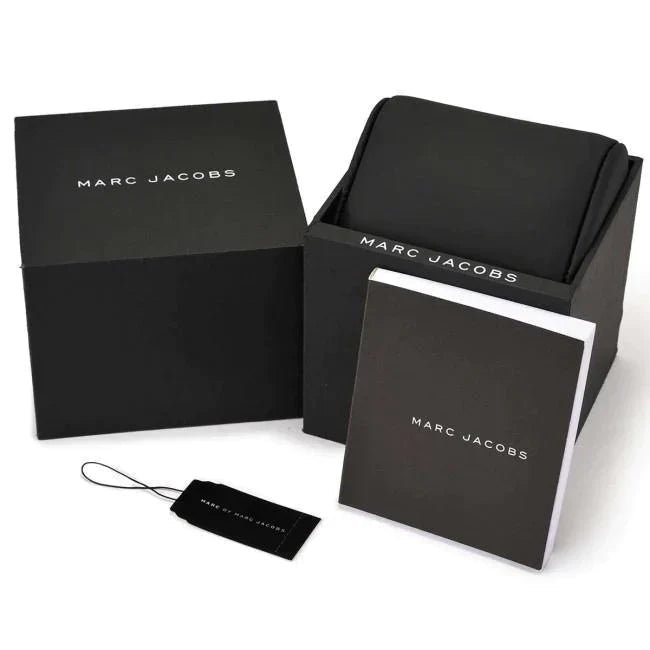 Marc Jacobs Roxy MJ3522 watch in black branded box with accessories