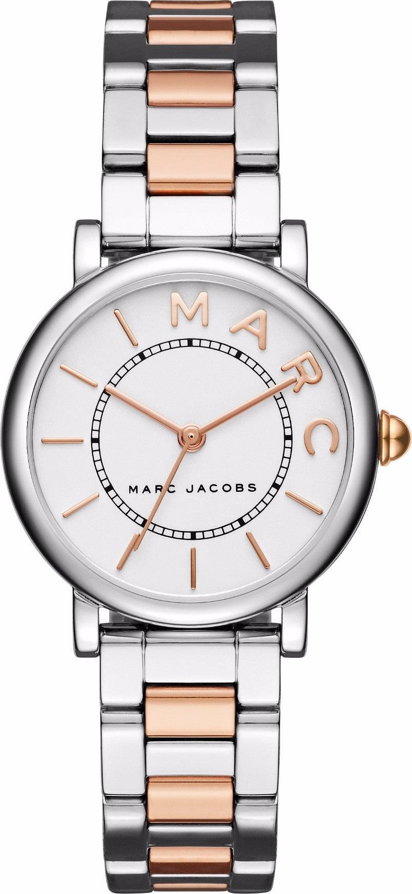 Marc Jacobs Roxy MJ3551 silver dial women's watch front view