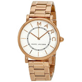 Marc Jacobs Roxy Silver Dial Ladies Rose Gold Tone Watch #MJ3523 - Watches of New Zealand