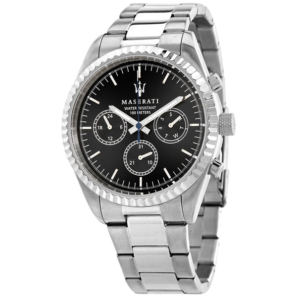 Maserati Competizione Chronograph Quartz Black Dial Men's Watch R8853100023 - Watches of New Zealand