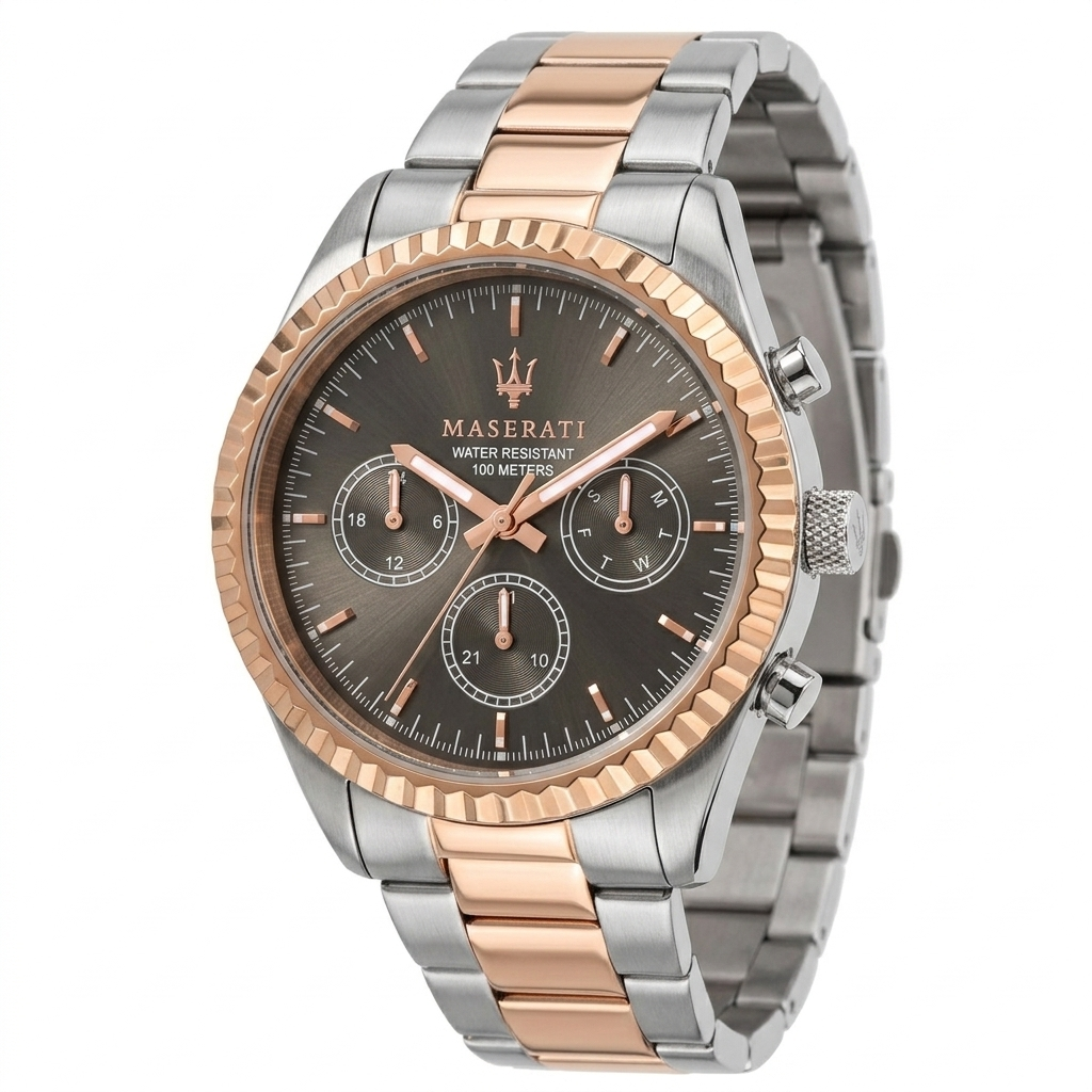 Maserati Competizione Analog Two-Tone Stainless Steel Men's Watch R8853100020