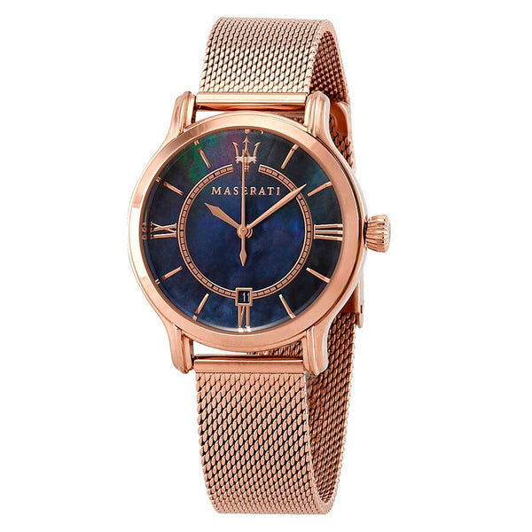 Maserati Epoca Blue Mother of Pearl Dial Ladies Watch R8853118503 - Watches of New Zealand