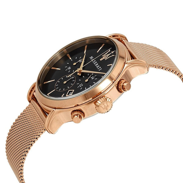 Maserati Epoca Chronograph Black Dial Men's Watch #R8873618005 - Watches of New Zealand #2