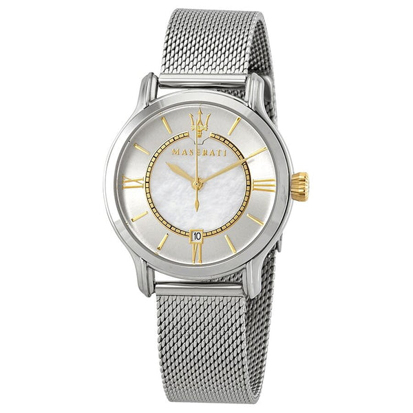 Maserati Epoca Mother of Pearl Dial Ladies Watch R8853118504 - Watches of New Zealand