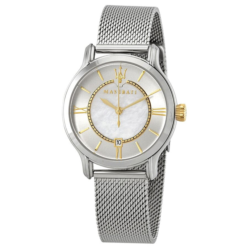 Maserati Epoca Mother of Pearl Dial Ladies Watch R8853118504 - Watches of New Zealand