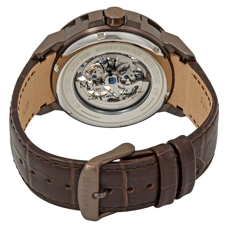 Maserati Ingegno Automatic Skeleton Dial Men's Watch R8821119003
