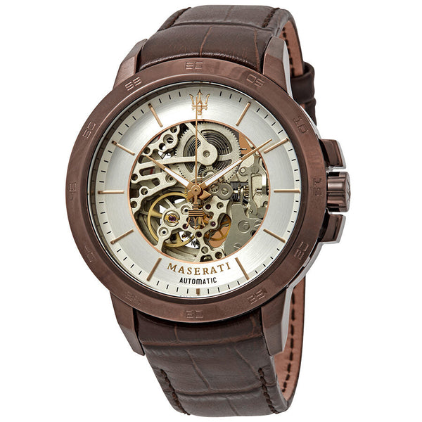 Maserati Ingegno Automatic Skeleton Dial Men's Watch R8821119003 - Watches of New Zealand