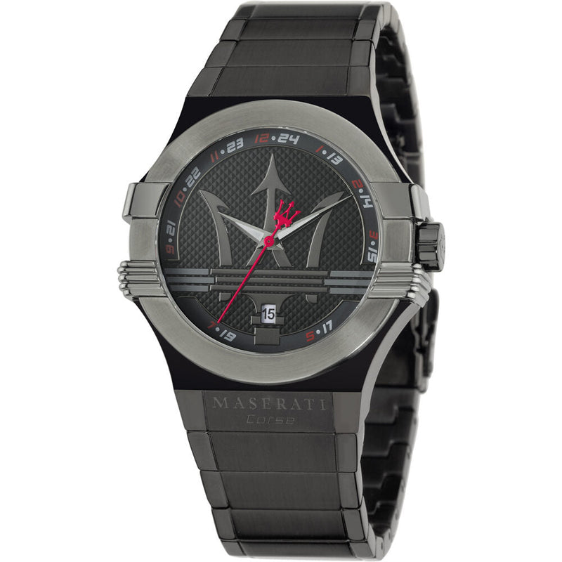 Maserati Potenza Black Dial Men's Watch R8853108003 - Watches of New Zealand