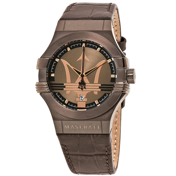 Maserati Potenza Brown Dial Men's Watch R8851108011 - Watches of New Zealand