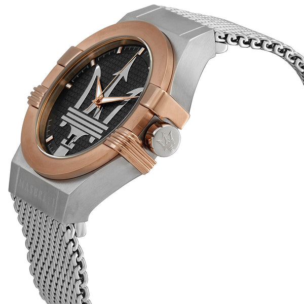 Maserati Potenza Quartz Dark Grey Dial Men's Watch R8853108007 - Watches of New Zealand #2