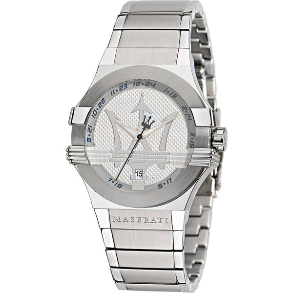 Maserati Potenza Silver Dial Men's Watch R8853108002 - Watches of New Zealand