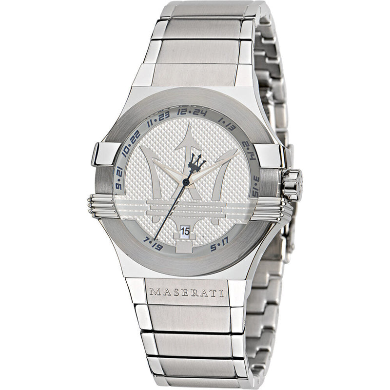 Maserati Potenza Silver Dial Men's Watch R8853108002 - Watches of New Zealand