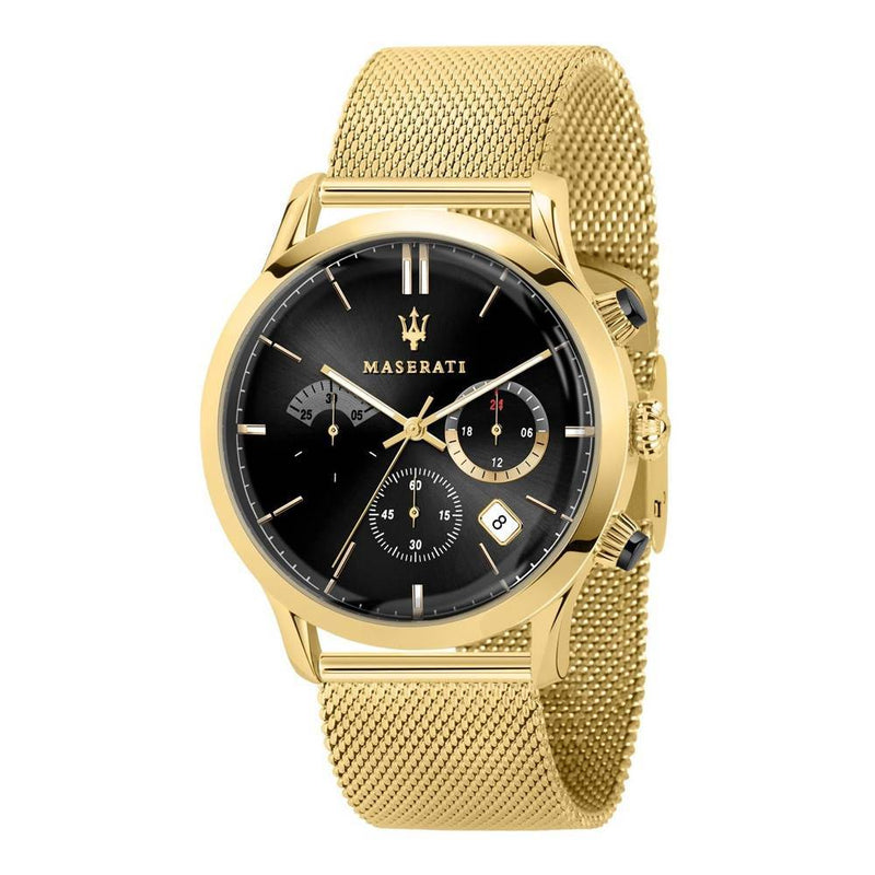 Maserati Ricordo Chronograph Black Dial Men's Watch #R8873633003 - Watches of New Zealand
