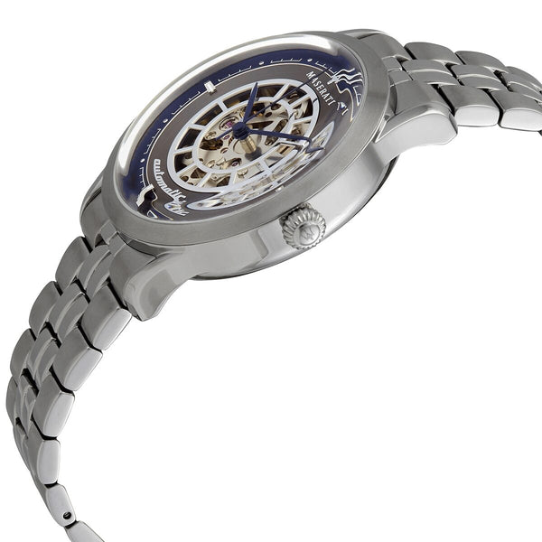 Maserati Ricordo Automatic Grey Skeleton Dial Men's Watch #R8823133005 - Watches of New Zealand #2