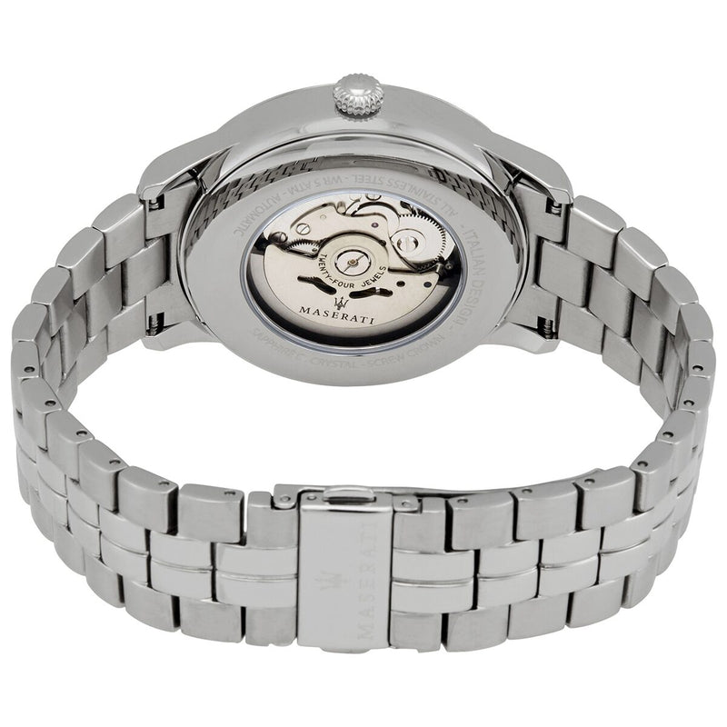 Maserati Ricordo Automatic Grey Skeleton Dial Men's Watch #R8823133005 - Watches of New Zealand #3