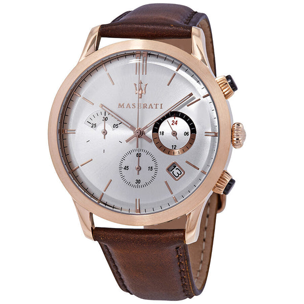 Maserati Ricordo Chronograph Silver Dial Men's Watch R8871633002 - Watches of New Zealand