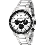 Maserati Sfida Chronograph Quartz White Dial Men's Watch R8873640003 - Watches of New Zealand