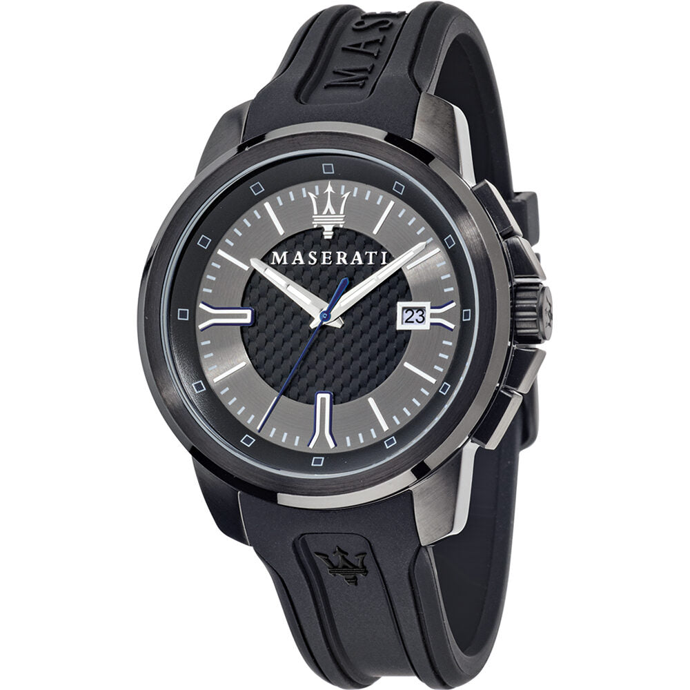 Maserati Sfida Men's Black/Silver Dial Watch R8851123004