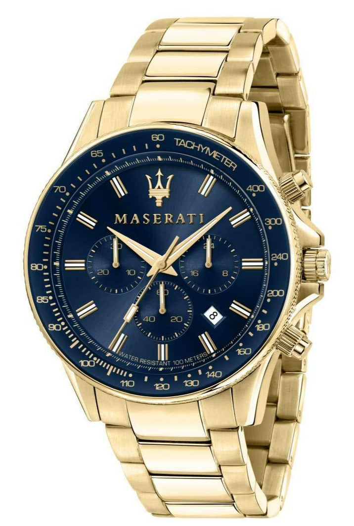 Maserati Sfida Analog Blue Dial Men's Watch R8873640008