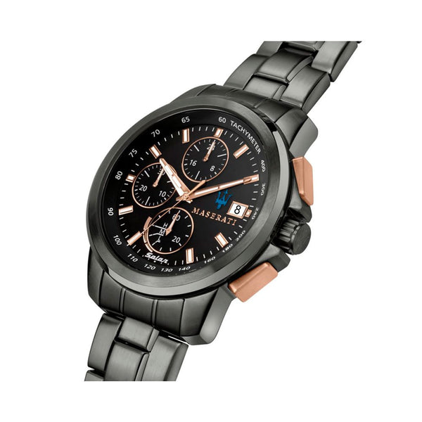 Maserati Successo Charcoal Chronograph R8873645001 - Watches of New Zealand #2