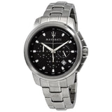 Maserati Successo Chronograph Black Dial Men's Watch R8873621001 - Watches of New Zealand