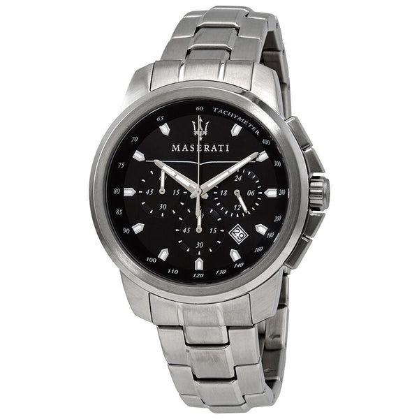 Maserati Successo Chronograph Black Dial Men's Watch R8873621001 - Watches of New Zealand