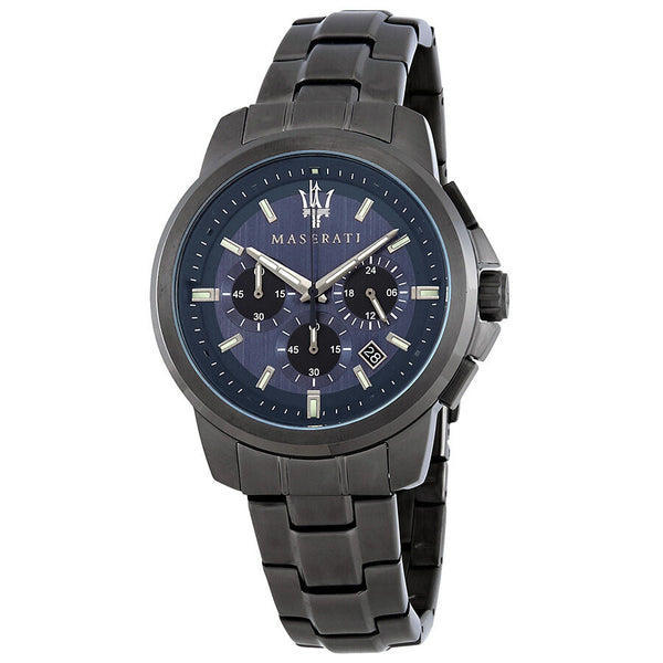 Maserati Successo Chronograph Blue Dial Men's Watch R8873621005 - Watches of New Zealand