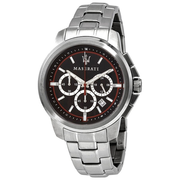 Maserati Successo Chronograph Quartz Black Dial Men's Watch R8873621009 - Watches of New Zealand