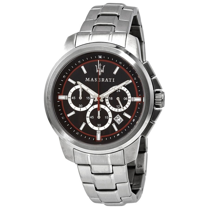 Maserati Successo Chronograph Quartz Black Dial Men's Watch R8873621009 - Watches of New Zealand