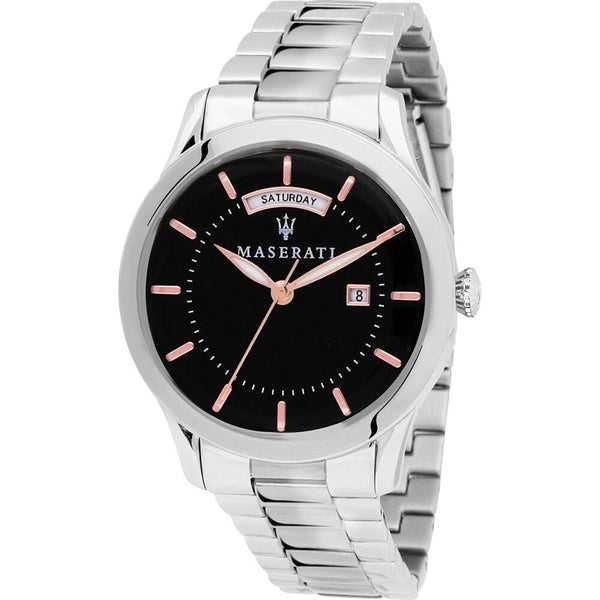 Maserati Tradizione Black Dial Men's Watch R8853125002 - Watches of New Zealand