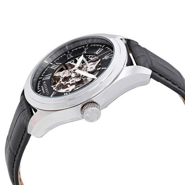 Maserati Traguardo Automatic Black Dial Men's Watch R8871612001 - Watches of New Zealand #2
