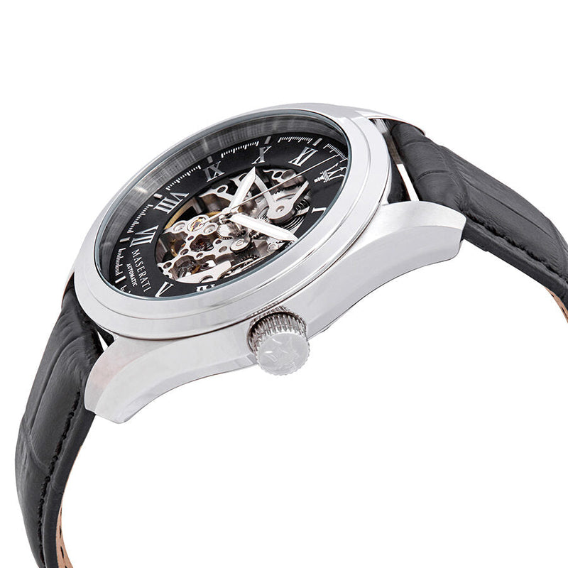 Maserati Traguardo Automatic Black Dial Men's Watch R8871612001 - Watches of New Zealand #2