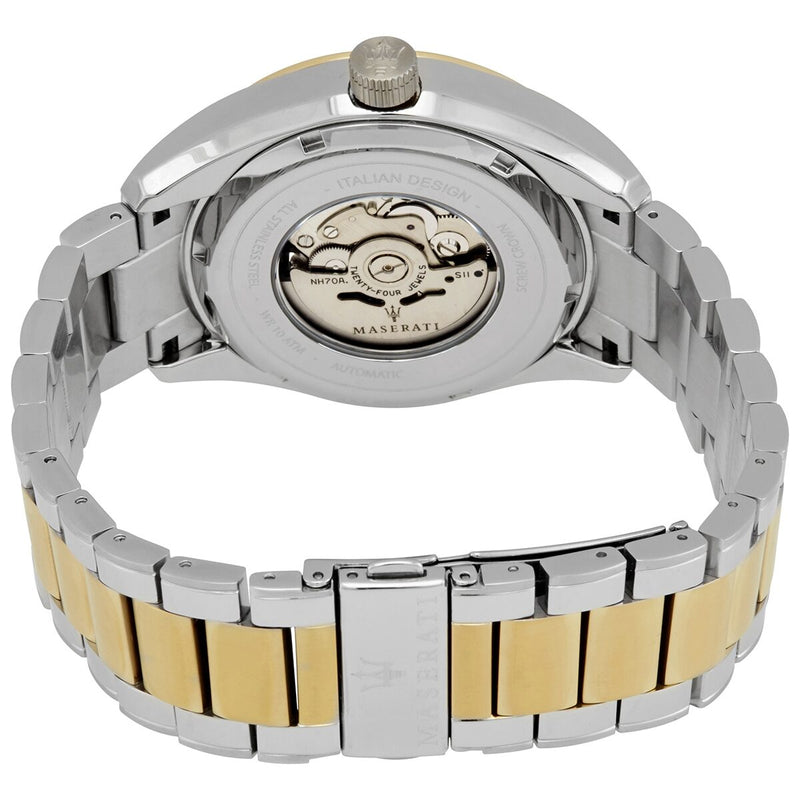 Maserati Traguardo Automatic White Skeleton Dial Men's Watch #R8823112003 - Watches of New Zealand #3