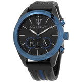 Maserati Traguardo Chronograph Black/Blue Dial Men's Watch #R8871612006 - Watches of New Zealand
