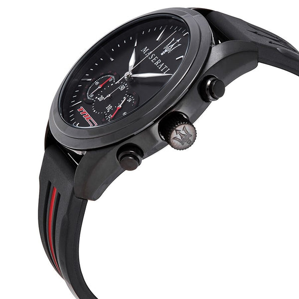 Maserati Traguardo Chronograph Black Dial Men's Watch #R8871612004 - Watches of New Zealand #2