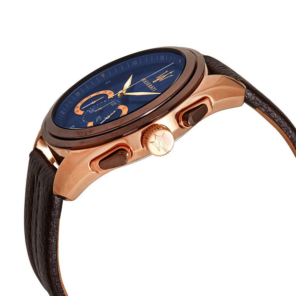 Maserati Traguardo Chronograph Blue Dial Men's Watch R8871612024 - Watches of New Zealand #2
