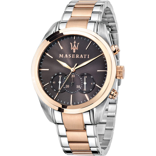 Maserati Traguardo Chronograph Brown Dial Men's Watch R8873612003 - Watches of New Zealand