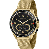 Maserati Traguardo Chronograph Quartz Black Dial Men's Watch #R8873612010 - Watches of New Zealand