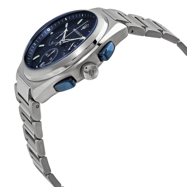 Maserati Triconic Chronograph Quartz Blue Dial Men's Watch #R8873639001 - Watches of New Zealand #2