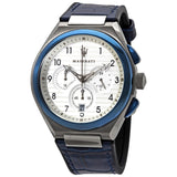 Maserati Triconic Chronograph Quartz White Dial Men's Watch #R8871639001 - Watches of New Zealand