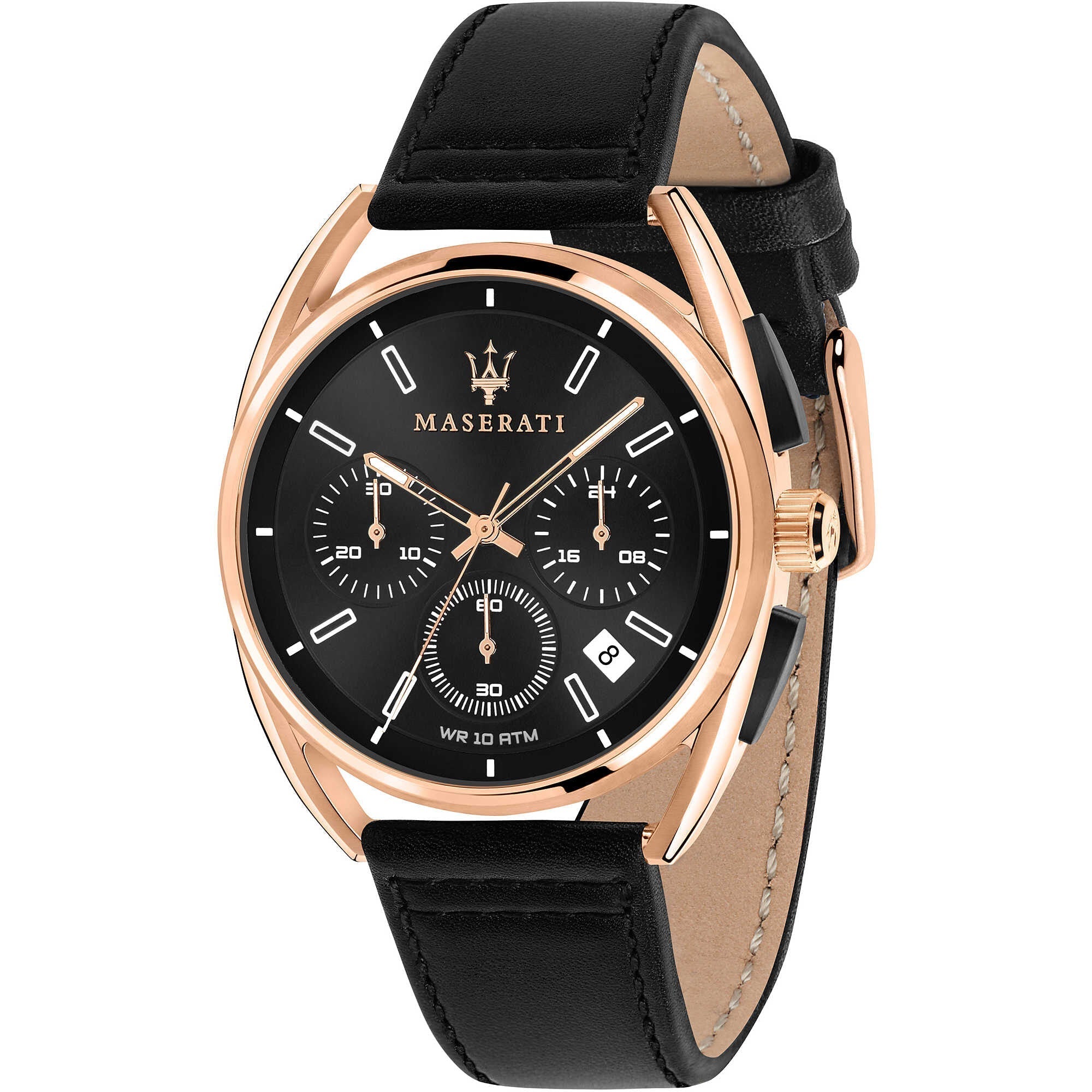 Maserati Trimarano Chronograph Black Dial Men's Watch R8871632002