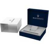 Maserati Stile Automatic Blue Leather Strap Men's Watch R8821142001 - Watches of New Zealand #4