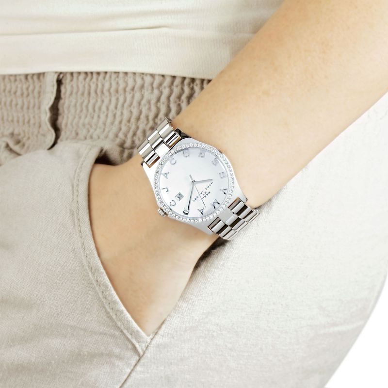 Marc By Marc Jacobs Henry Silver Diamond Women's Watch MBM3044 - Watches Of New Zealand #4