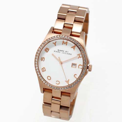 Marc by Marc Jacobs Henry Gold women’s stainless steel watch  MBM3079 - Watches Of New Zealand