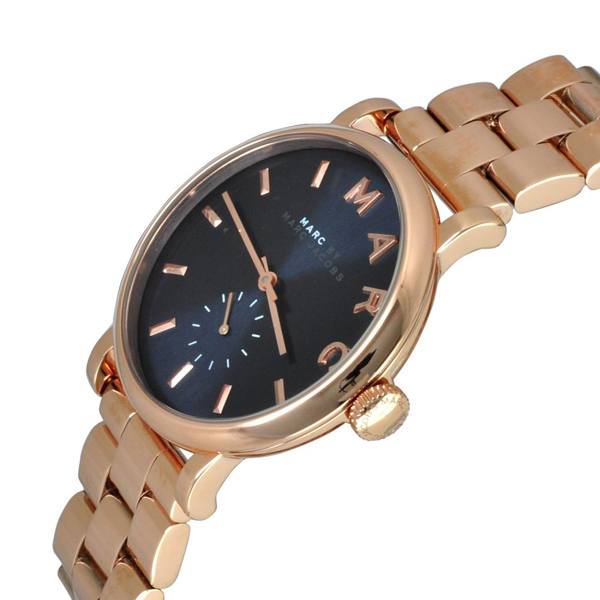 Marc By Marc Jacobs Baker Navy Dial Ladies Watch - MBM3330