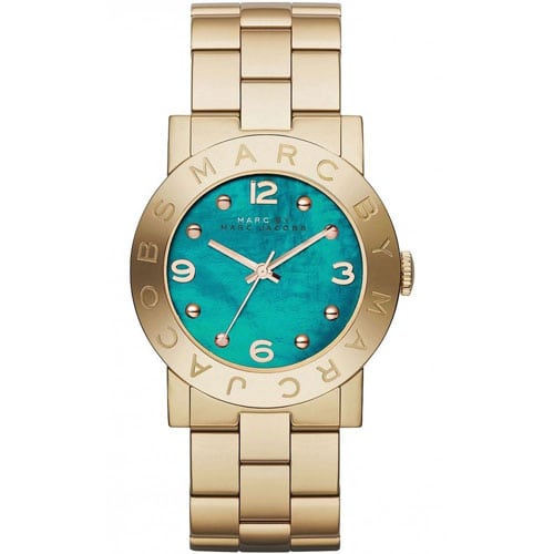 Marc By Marc Jacobs Amy Green Women's Gold Classic Watch  MBM8624 - Watches Of New Zealand