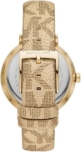 Michael Kors Addyson watch on wrist showing full dial and strap detail